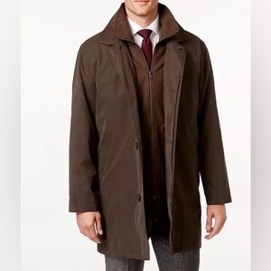 [46R]Lauren Ralph Lauren Edgar Classic Fit Trench Coat with Removable Lining